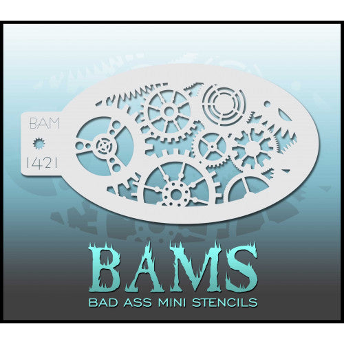 Mini - 1421 - Steam Punk Cogs Gears