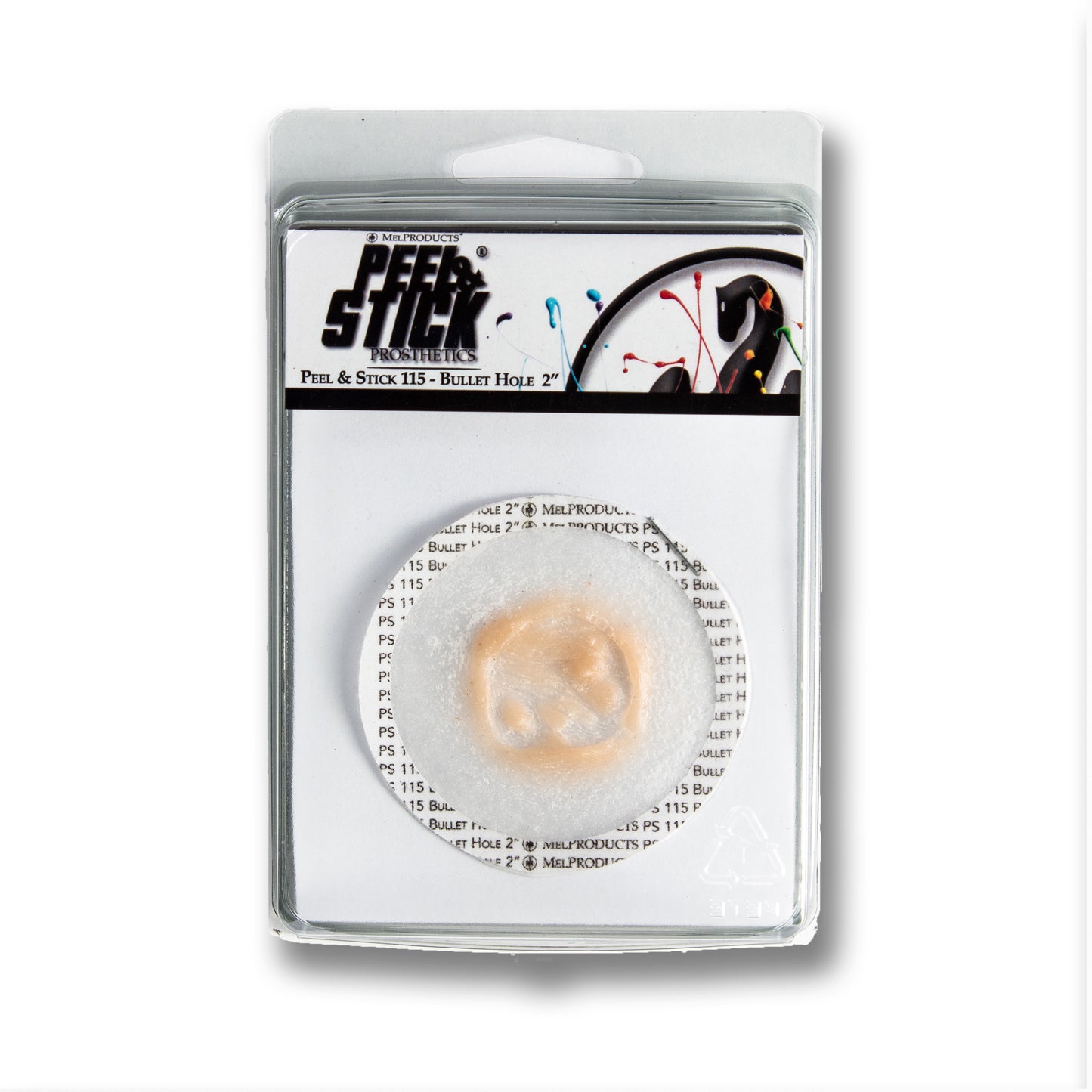 Peel & Stick Prosthetics: 115 - Bullet Hole 2"