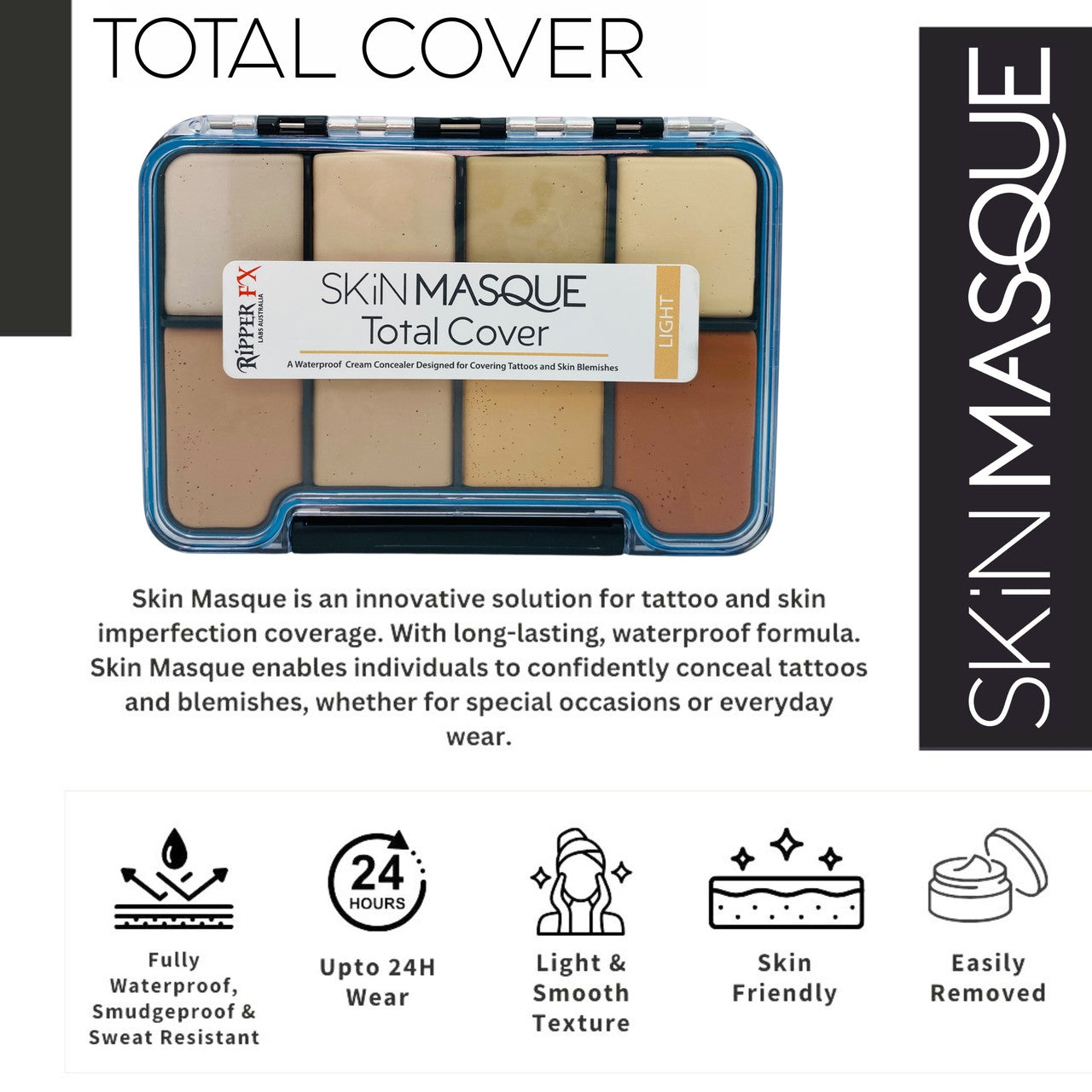 Skin Masque - Total Cover Light Palette