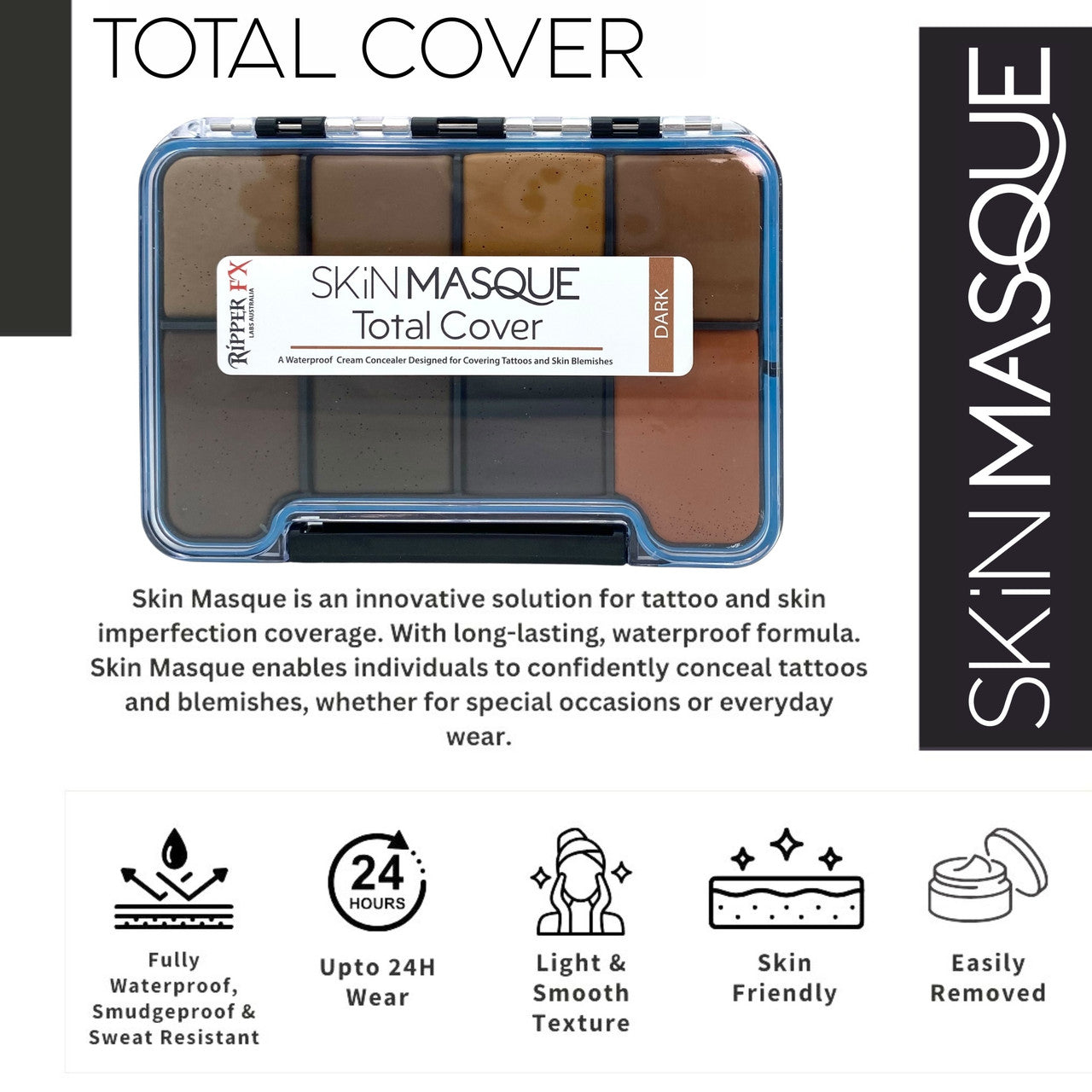 Skin Masque - Total Cover Dark Palette