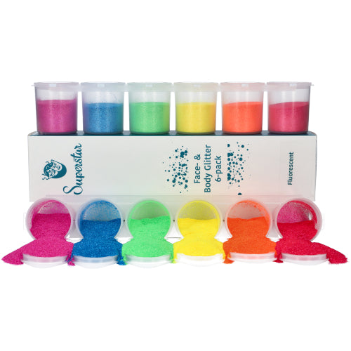 Fluorescent Fine Glitter Mix