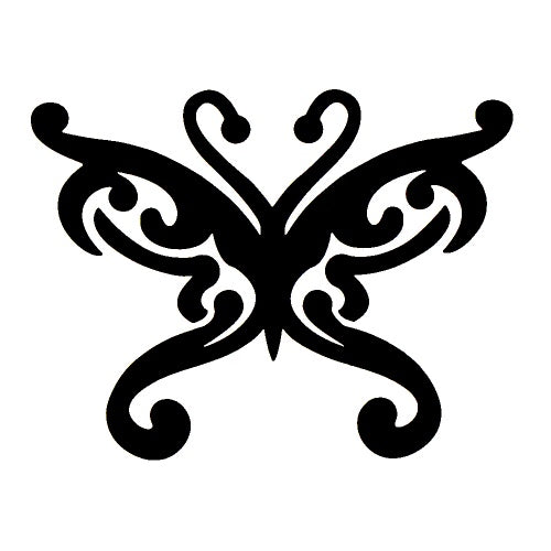 Glitter Tattoo Stencils - Animals