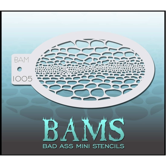 Mini - 1005 BadAss Stencils - Backstage Cosmetics Canada