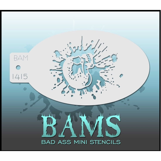 Mini - 1415 BadAss Stencils - Backstage Cosmetics Canada
