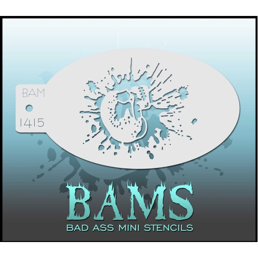 Mini - 1415 BadAss Stencils - Backstage Cosmetics Canada