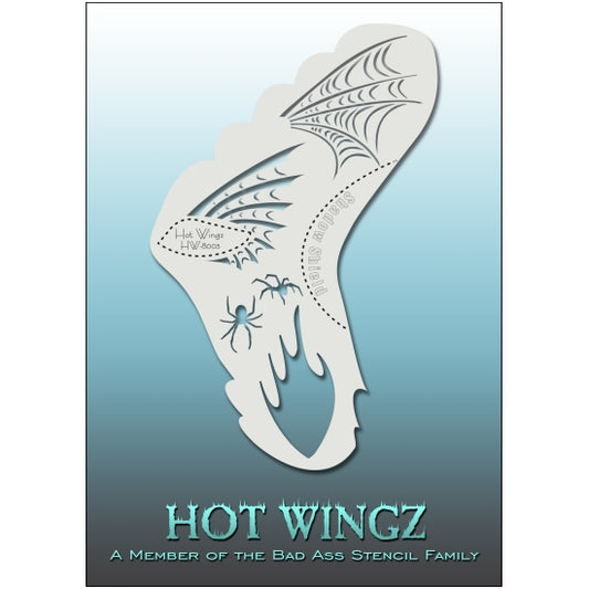 Hot Wingz - Wicked BadAss Stencils - Backstage Cosmetics Canada