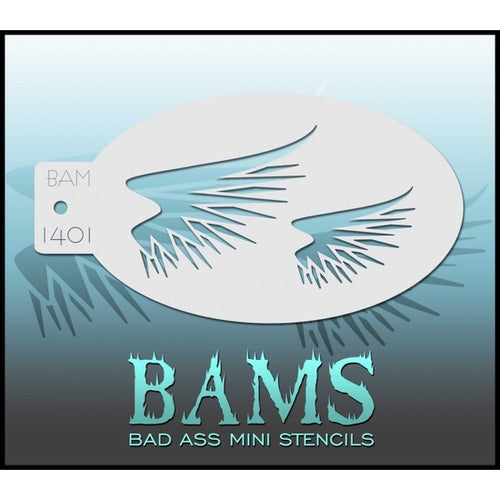 Mini - 1401 BadAss Stencils - Backstage Cosmetics Canada