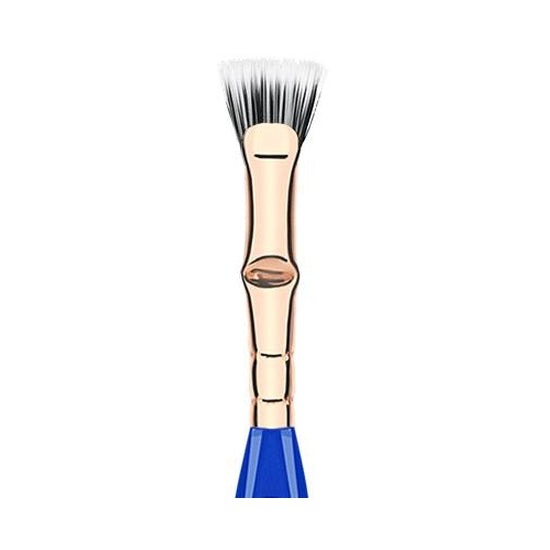Golden Triangle 730 Duet Fibre Bent Lash Fan Bdellium Tools - Backstage Cosmetics Canada