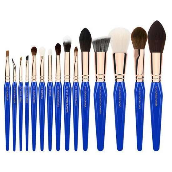 Golden Triangle PHASE II Complete 15pc. Brush Set with Pouch Bdellium Tools - Backstage Cosmetics Canada