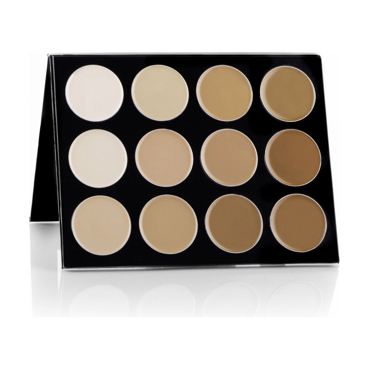 Celebré Pro-HD™ Cream Foundation 12 Color Contour/Highlight Palette Mehron - Backstage Cosmetics Canada