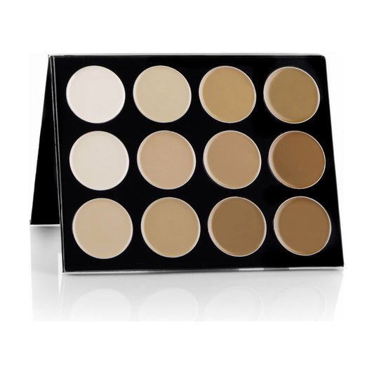 Celebré Pro-HD™ Cream Foundation 12 Color Contour/Highlight Palette Mehron - Backstage Cosmetics Canada