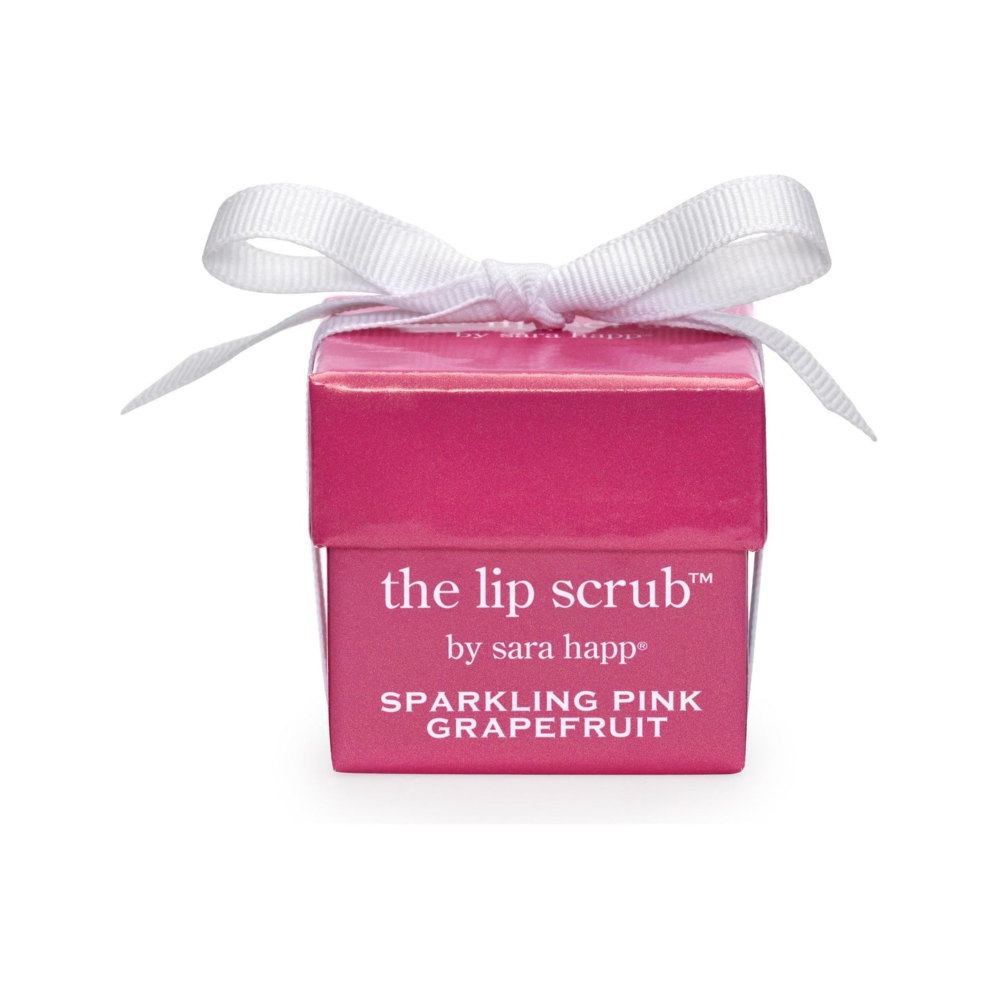 Sparkling Pink Grapefruit Lip Scrub Sara Happ - Backstage Cosmetics Canada