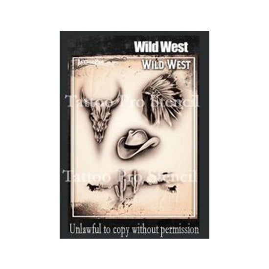 Tattoo Pro Series 3 Stencil Showoffs Body Art - Backstage Cosmetics Canada