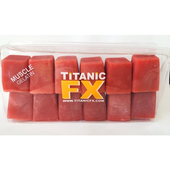 PROSTHETIC GELATIN - MUSCLE (1kg) Titanic FX - Backstage Cosmetics Canada