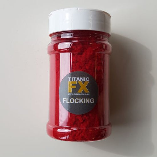 Flocking - Red Titanic FX - Backstage Cosmetics Canada