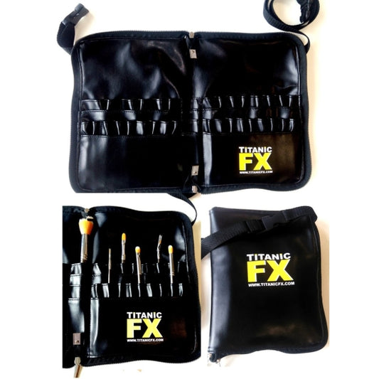 ZIP-UP PRO BRUSH BELT Titanic FX - Backstage Cosmetics Canada