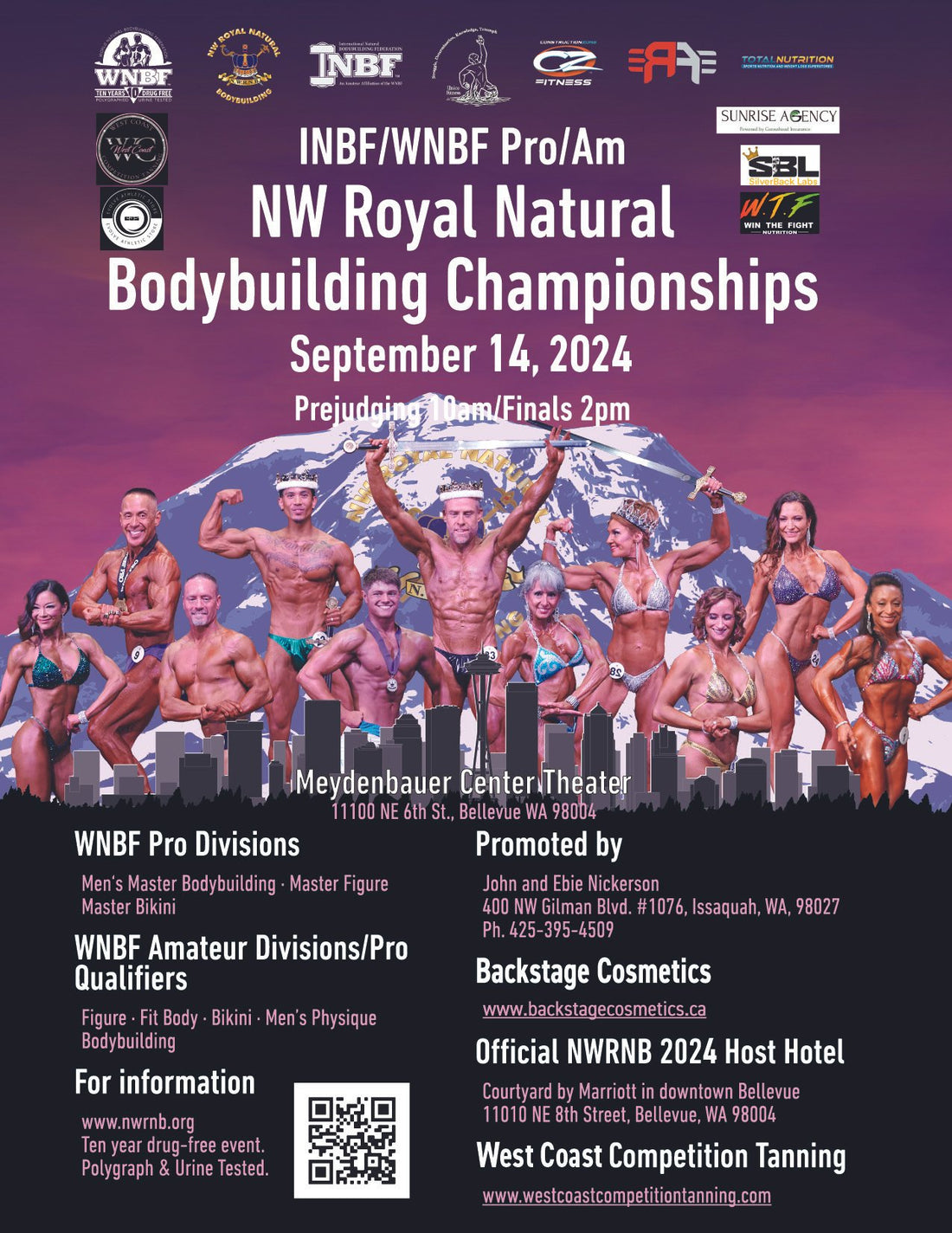 2024 WNBF NW Royal Natural Bodybuilding Championships