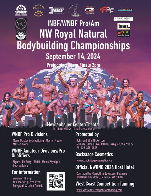 2024 WNBF NW Royal Natural Bodybuilding Championships