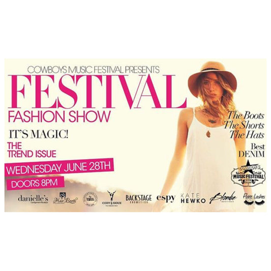 Visit us at Festival Fashion Show