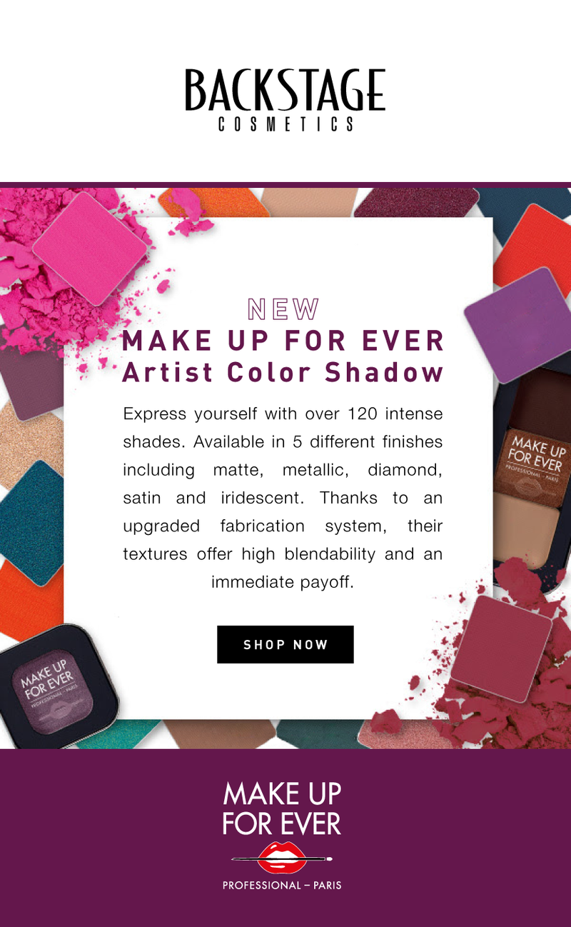 NEW! MAKE UP FOR EVER Artist Shadow!