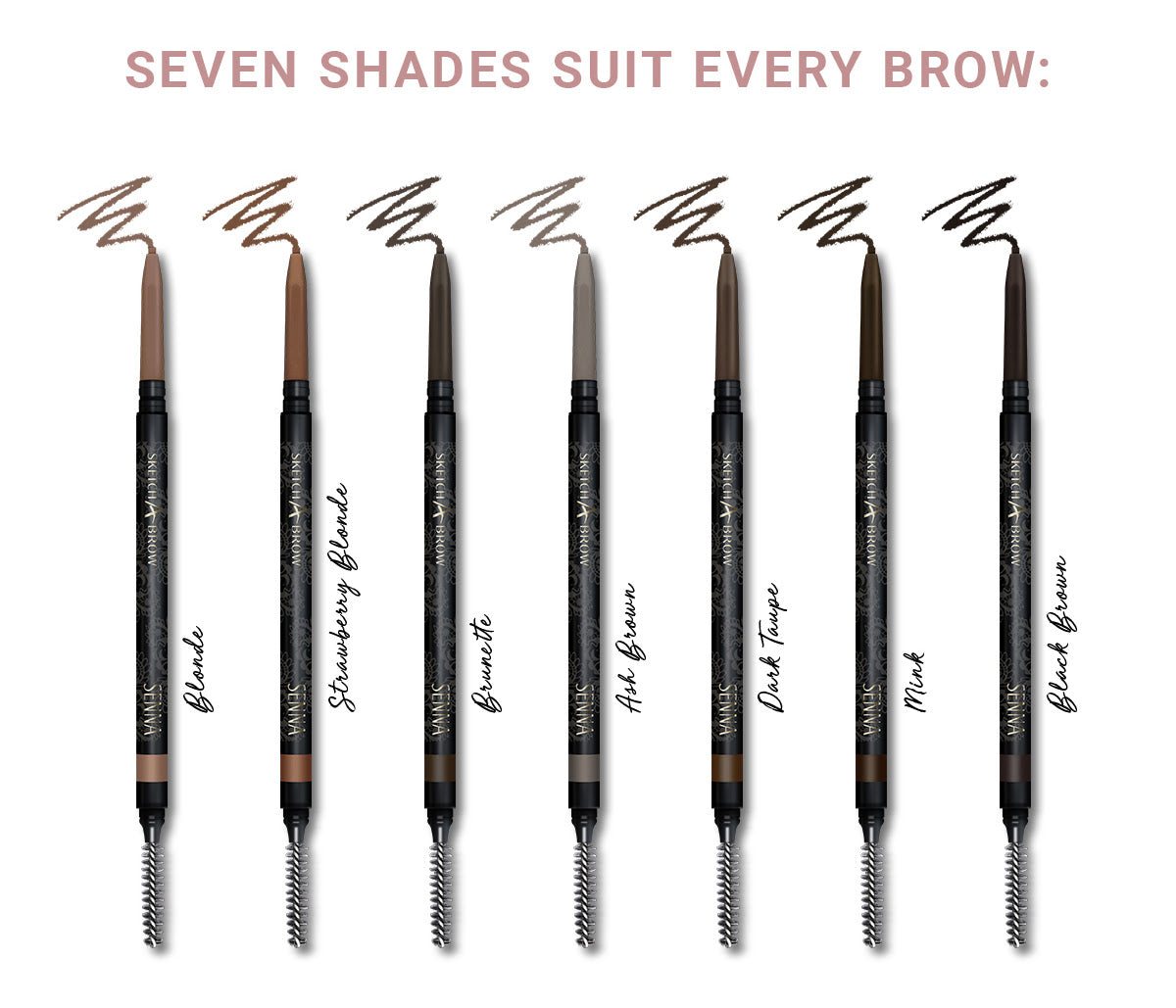 Senna Cosmetics Brow Pencils: For Perfect Brows Every Time