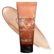 Melanie Mills Hollywood - Peach Deluxe Gleam Body Radiance is Here!