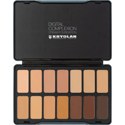 Digital Complexion Cream Foundation Palette 14 Colors