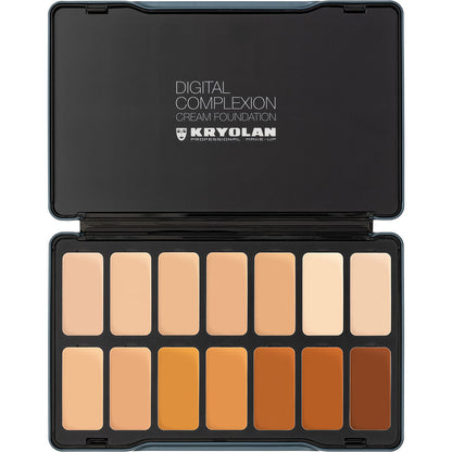 Digital Complexion Cream Foundation Palette 14 Colors