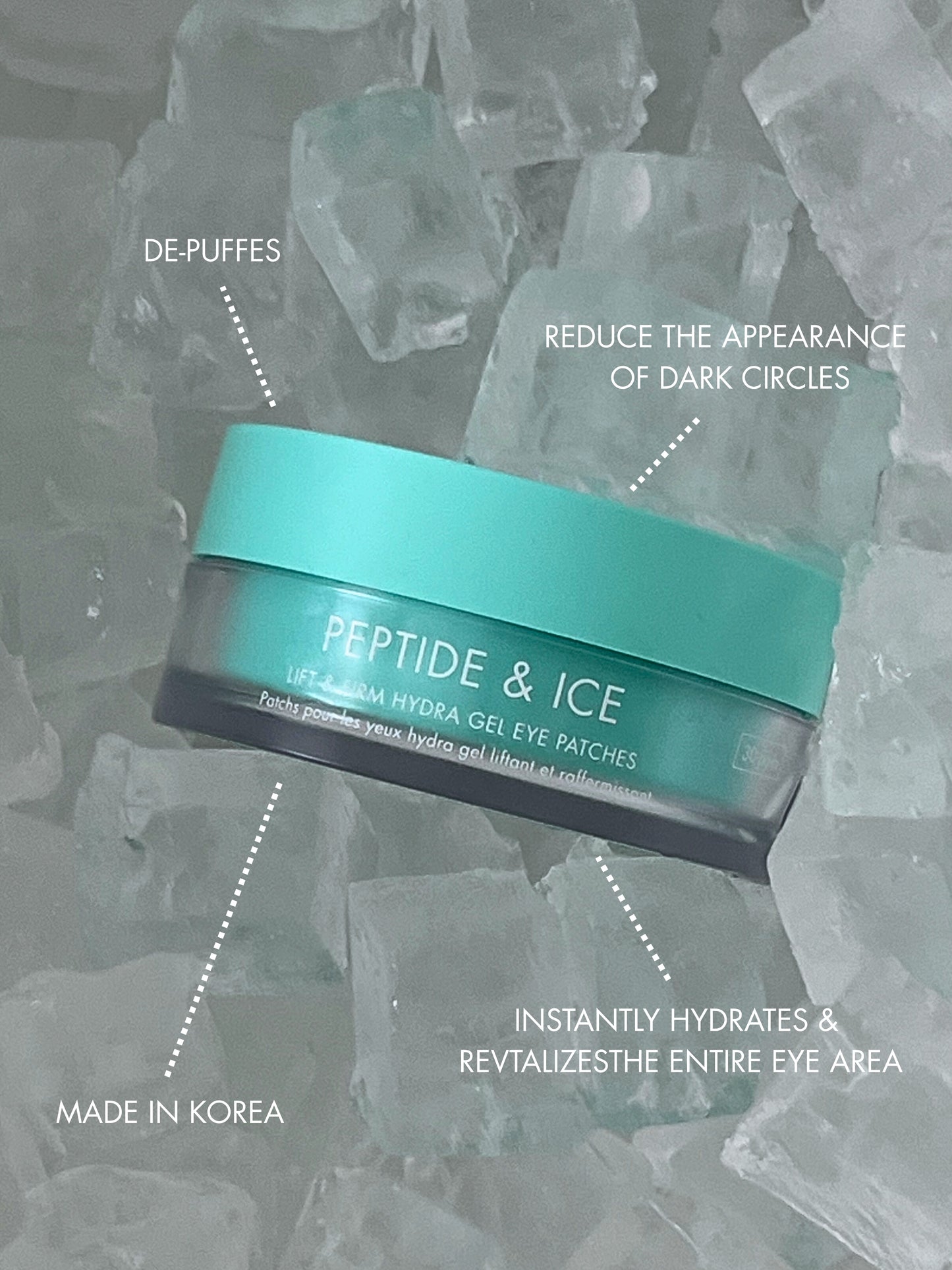 Peptide Ice - Lift Firm Hydra Gel Eye Patches