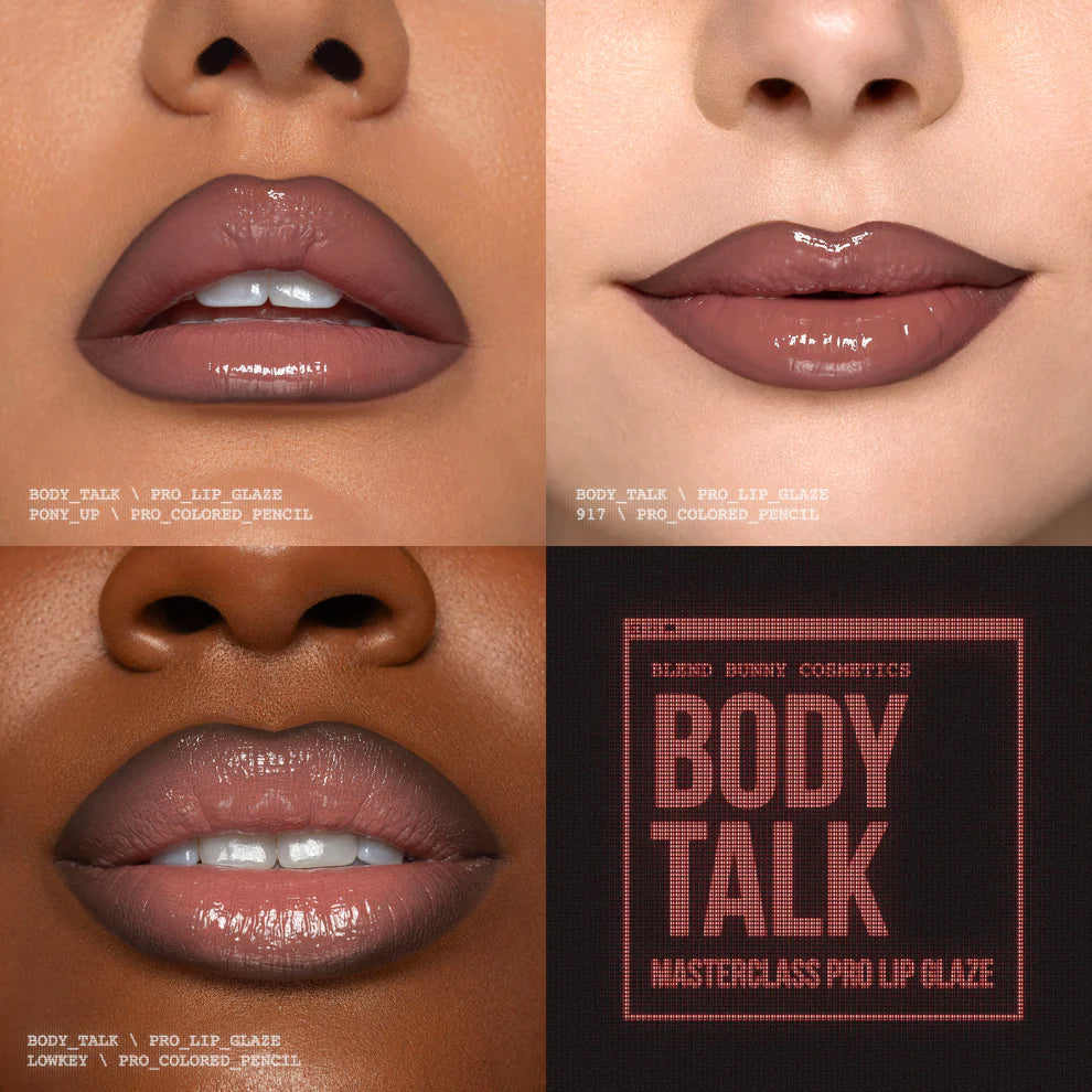 Masterclass Lip Glaze: Neutrals