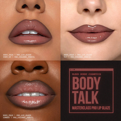 Masterclass Lip Glaze: Neutrals
