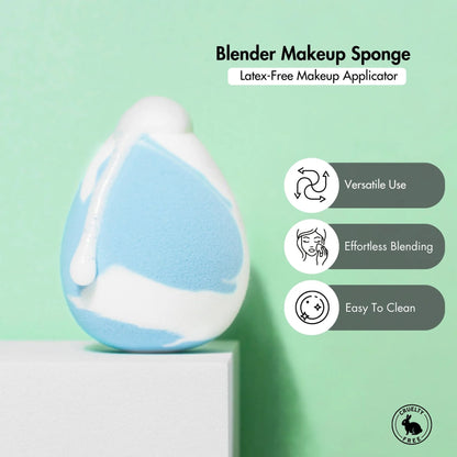 Pro Blender Makeup Sponge | Flat-Bottom & Precision Tip