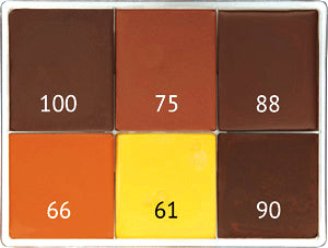 6 Colour Cream Palette