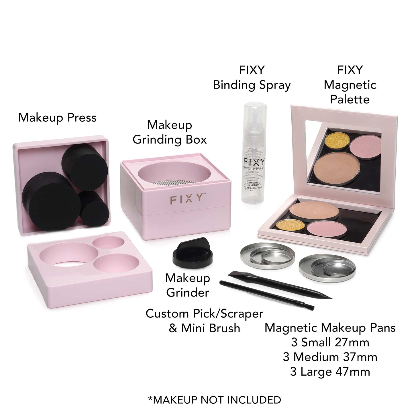 FIXY Makeup Repressing Kit (for Round Pans)