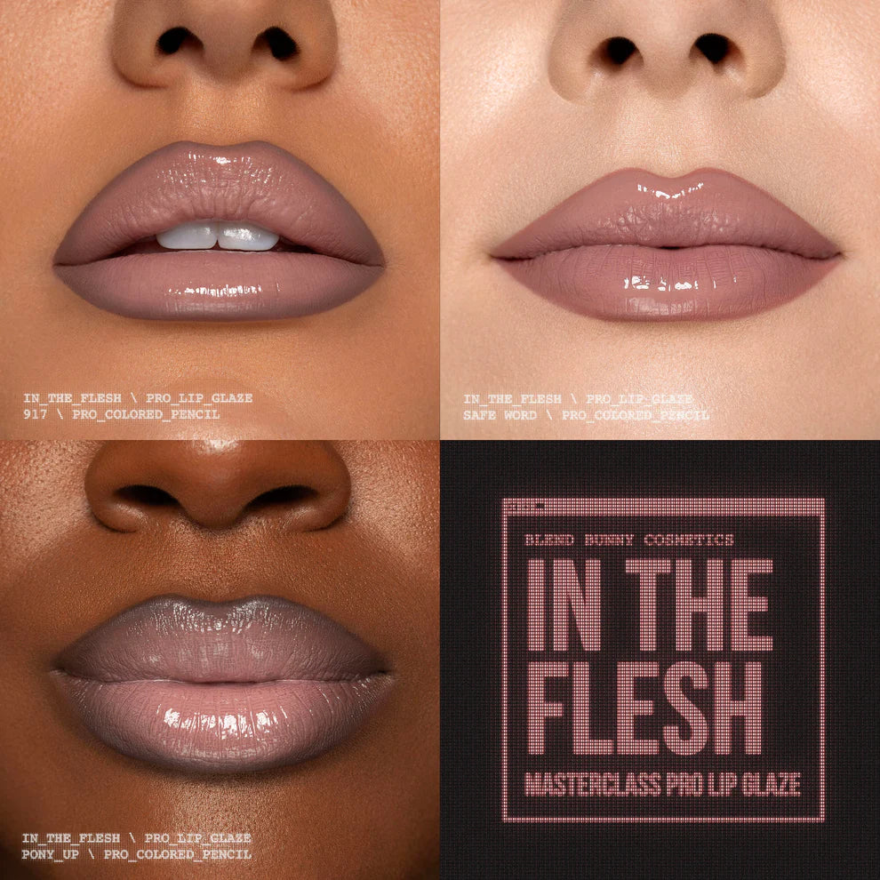 Masterclass Lip Glaze: Neutrals