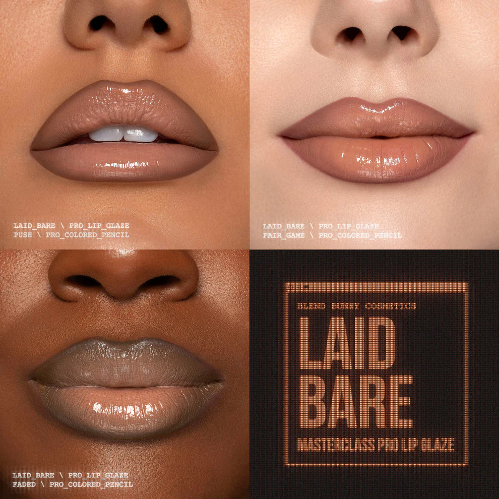 Masterclass Lip Glaze: Neutrals