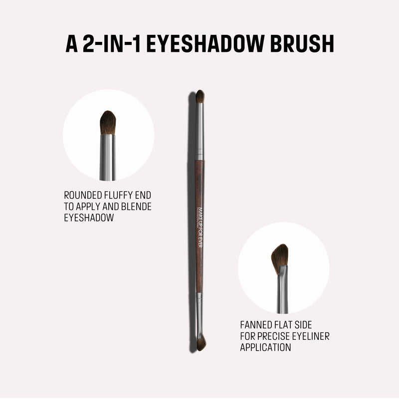 262 Dual Ended Eyeshadow & Eyeliner Brush