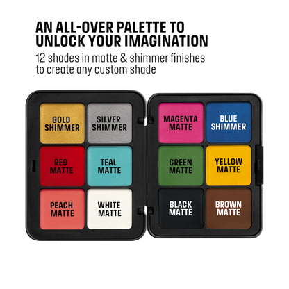 Artist Color Multi-Use Cream Palette - Backstage Cosmetics Inc.