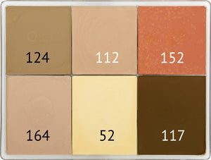 6 Colour Cream Palette