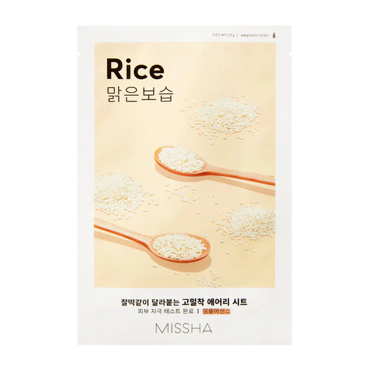 Airy Fit Sheet Mask - Rice
