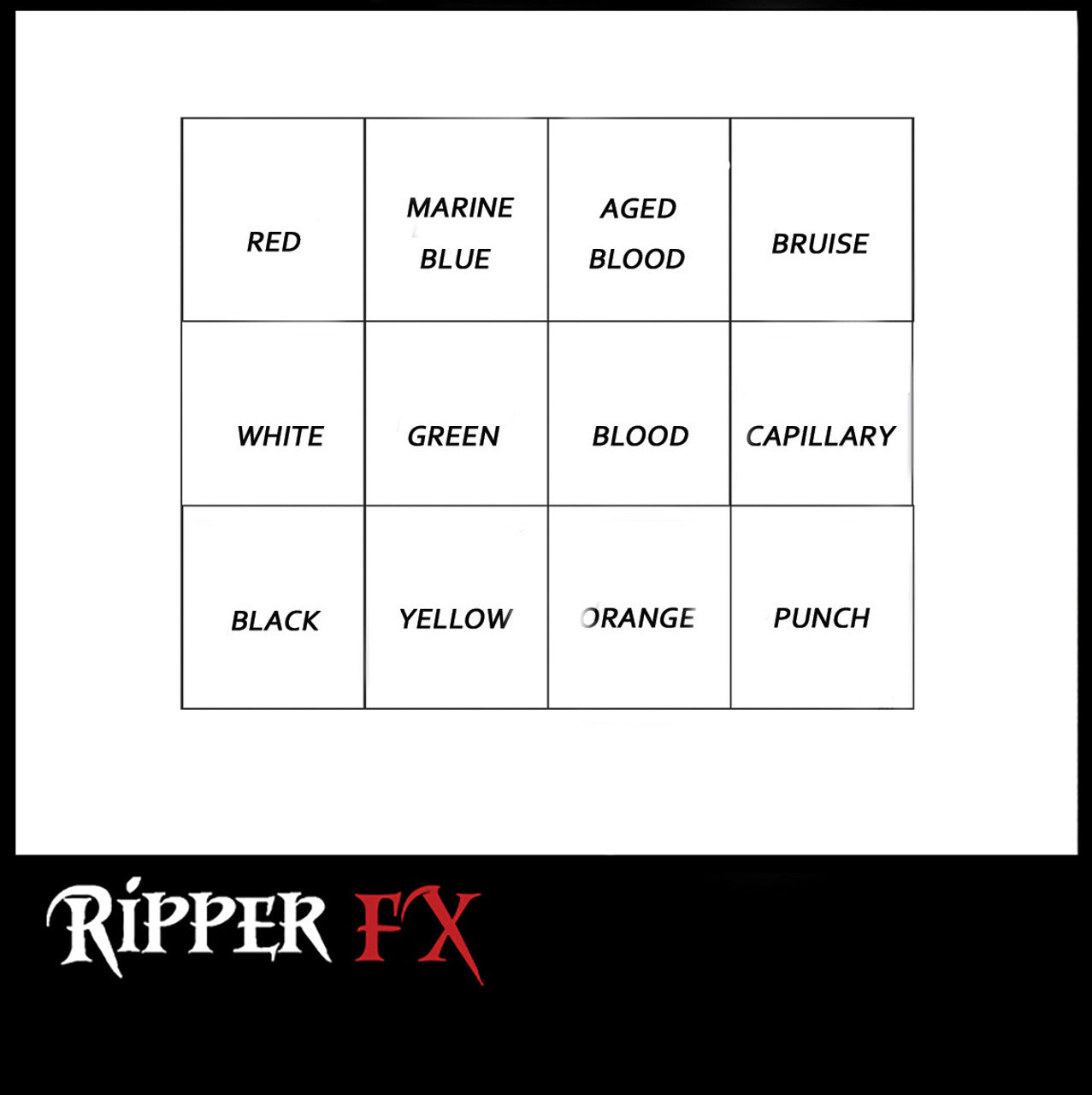 Ripper FX - FX Alcohol Palette