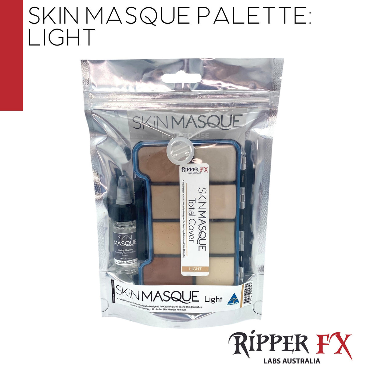 Skin Ripper Pink Ripper FX - Skin Masque - Total Cover Palette Light – Backstage ...