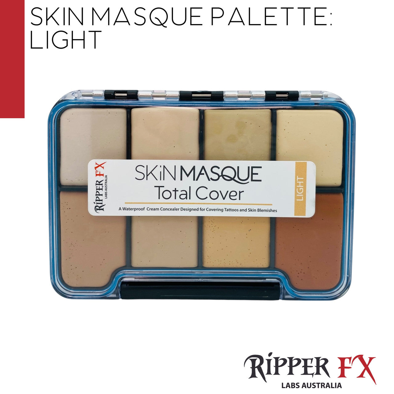 Skin Ripper Ripper FX - Skin Masque - Total Cover Palette Light – Backstage ...