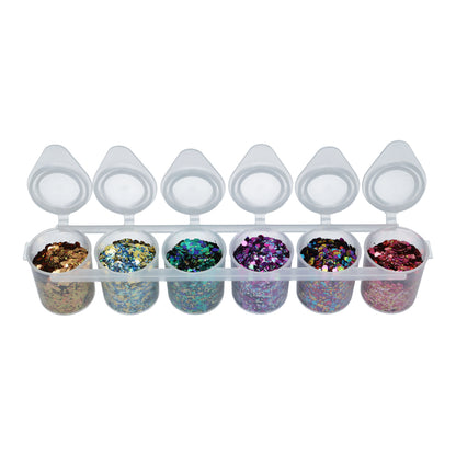 Crazy Chunky Glitter Mix 6-pack