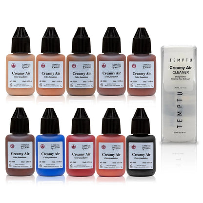 TEMPTU x MaqPro Creamy Air Light Set 10-pack