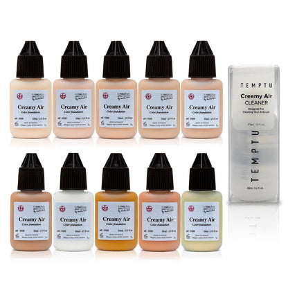 TEMPTU x MaqPro Creamy Air Light Set 10-pack