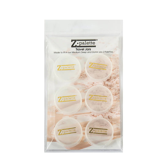 Medium Z Palette Travel Jars - 6 pack