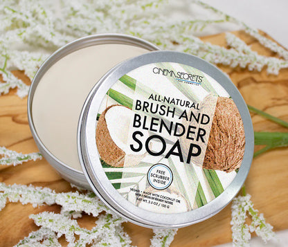 All-Natural Vegan Brush & Blender Soap