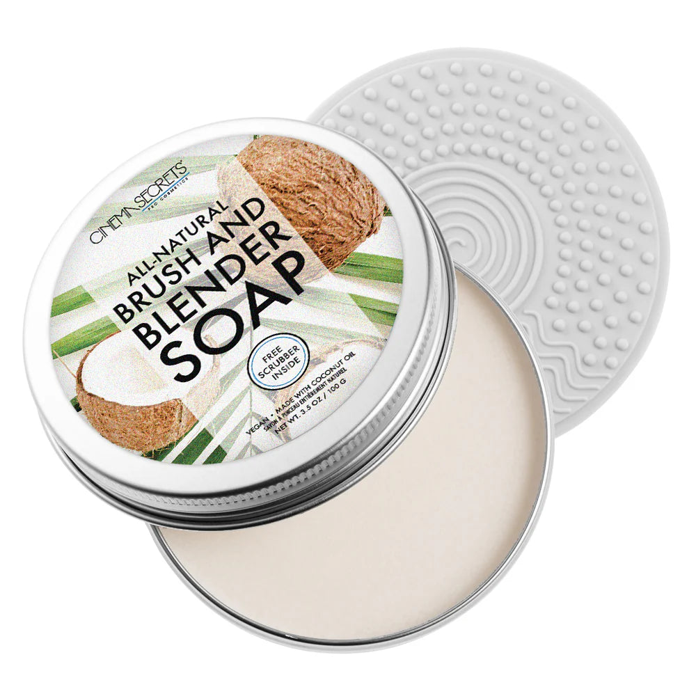 All-Natural Vegan Brush & Blender Soap