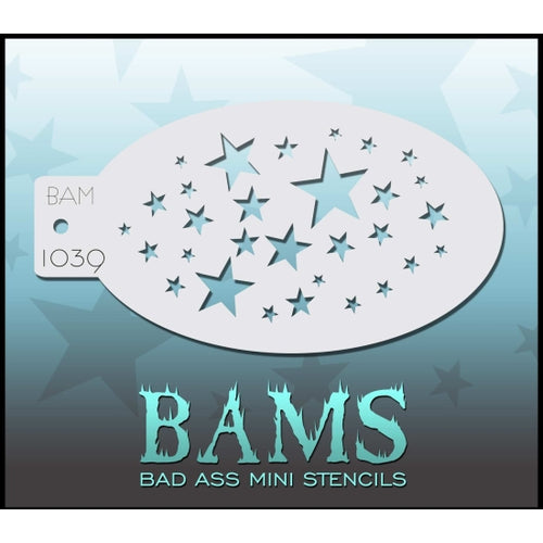 Mini - 1039 BadAss Stencils - Backstage Cosmetics Canada